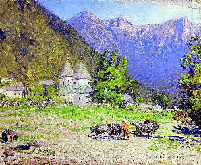 Nikolay Nikanorovich Dubovskoy Krasnaya Polyana oil painting image